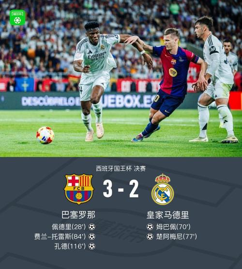 國王杯巴薩vs皇馬_巴薩國王杯決賽 3比2 皇家馬德里 費蘭托雷斯